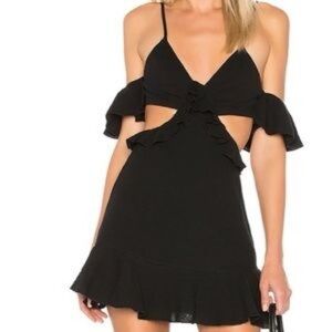 Majorelle Cut Out Dress | NWOT | Black | XL